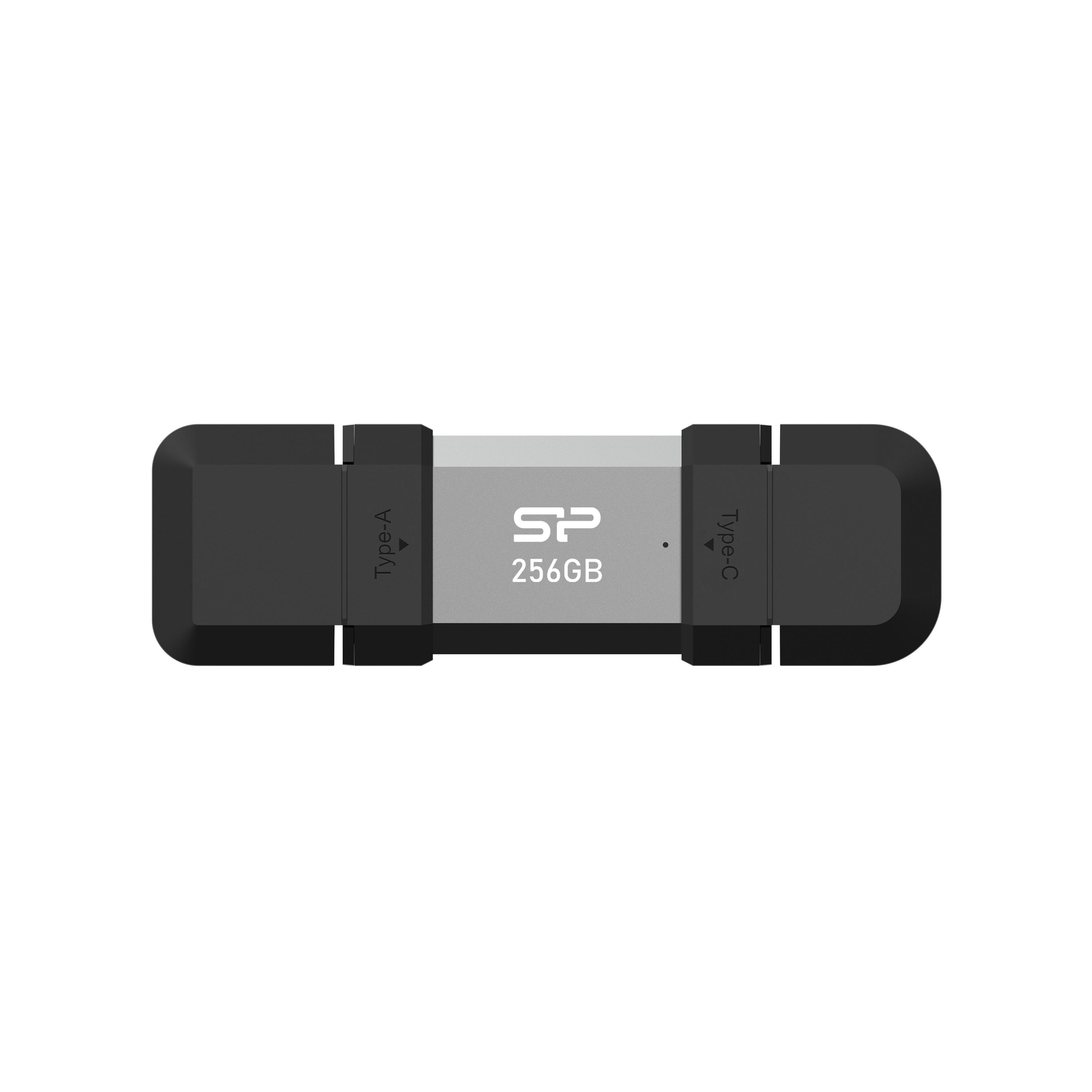 USB памет Silicon Power Mobile C51 256GB USB-A и USB Type-C (USB 3.2 Gen 1)