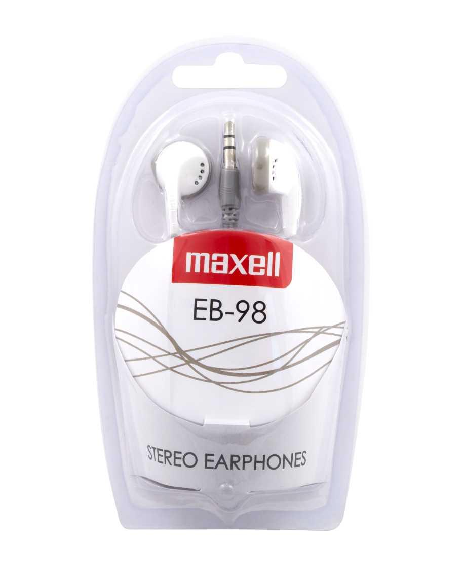 Слушалки тапи MAXELL EB-98  бели