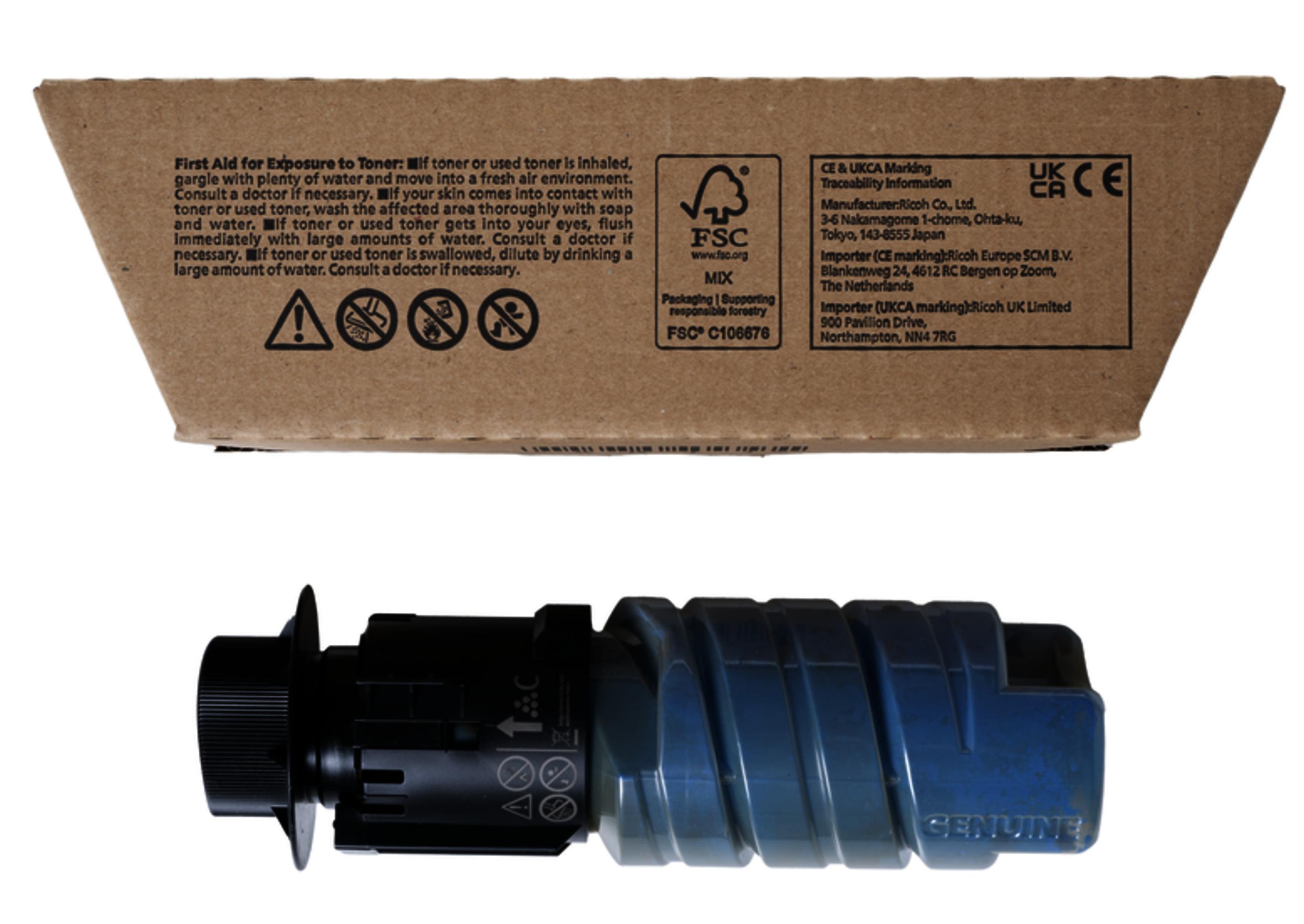 Тонер касета Ricoh M C320H, 4200 копия, За M C320FSE, Cyan