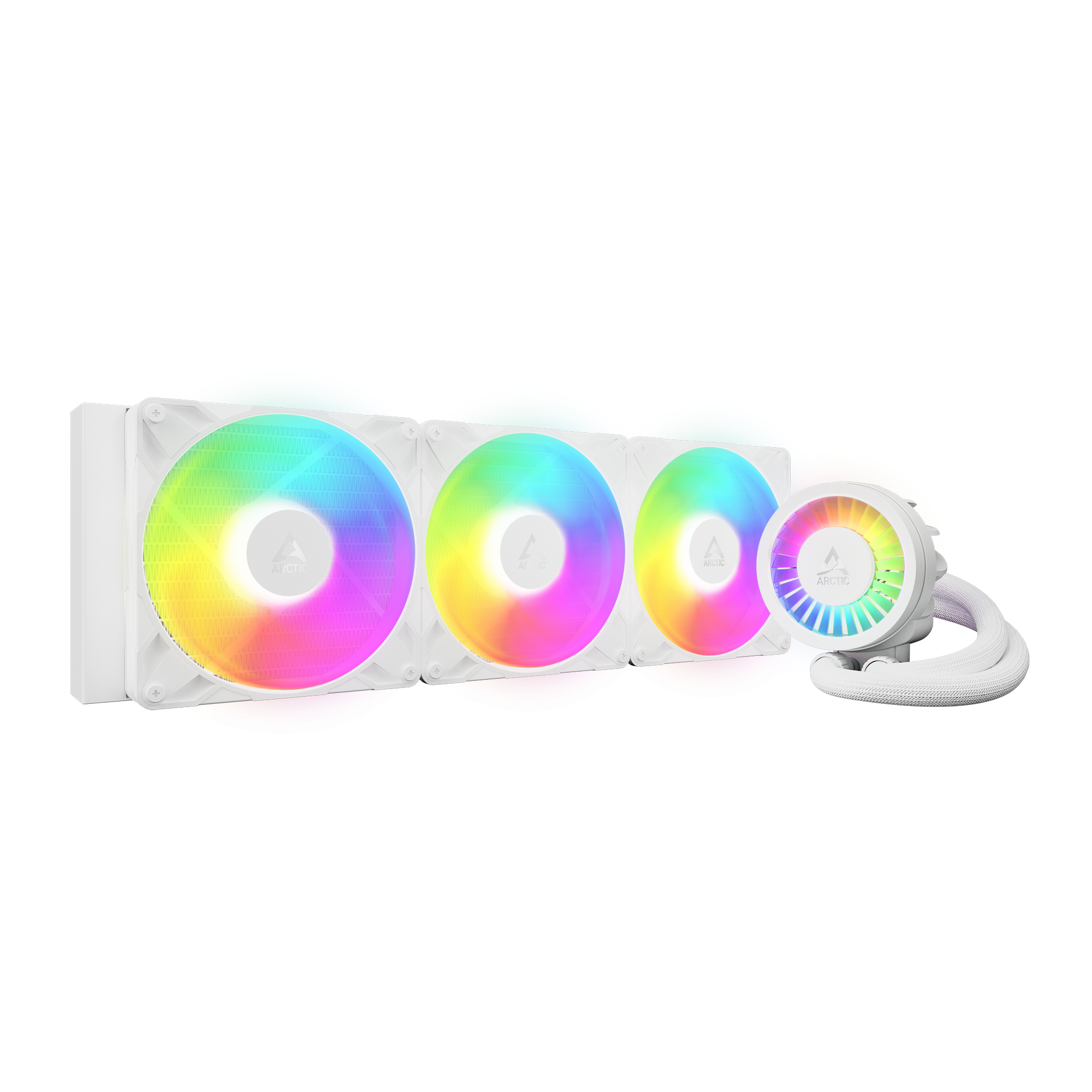 Охладител за процесор Arctic Liquid Freezer III Pro 420 A-RGB - White