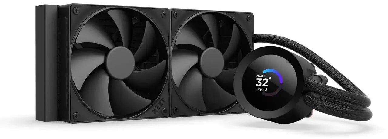 Охладител за процесор NZXT Kraken Plus 240 LCD Display - Black