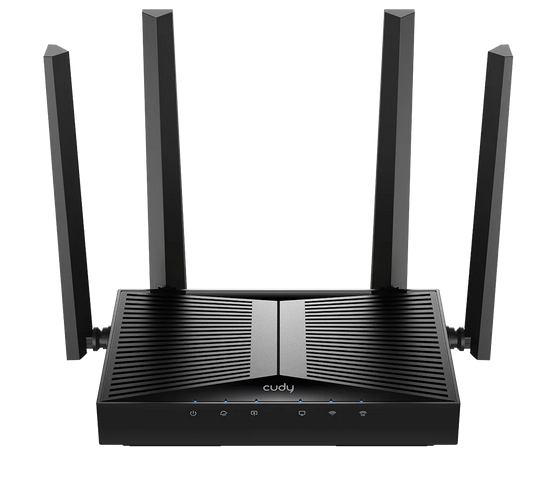 Безжичен рутер Cudy WR3600, Gigabit Wi-Fi 7, 2882 Mbps  688 Mbps, 5 Gigabit Ethernet Ports, VPN Server and Client, 10/100/1000