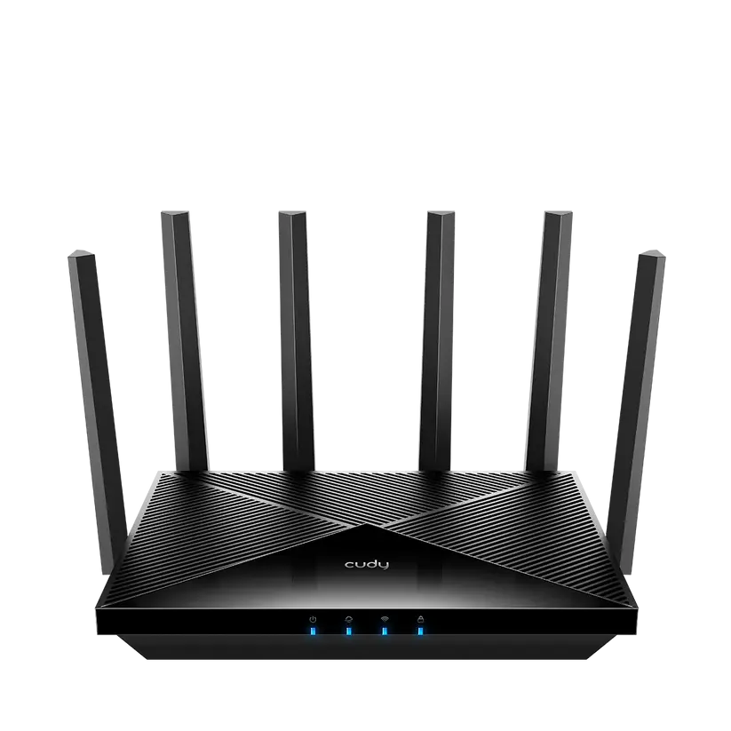 Безжичен рутер Cudy WR11000, BE11000 Tri Band Wi-Fi 7, 4x2.5Gbps порт, 6x5dBi антени