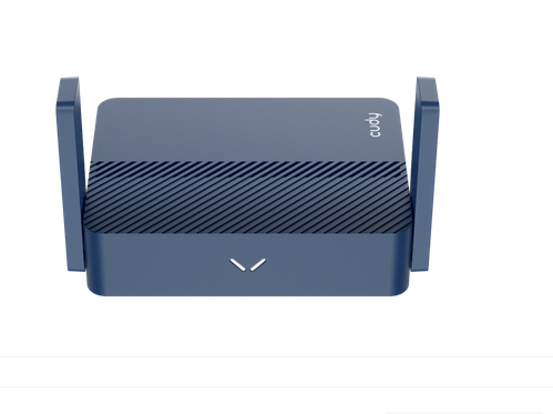 Безжичен рутер Cudy TR3000 VPN Travel router AX3000,2.5Ghz WAN,USB-C, 2 x антени,син