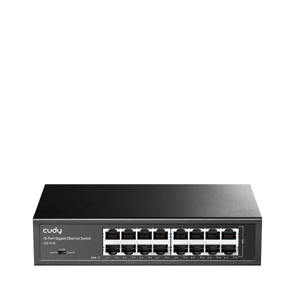 Суич Cudy GS1016, 16 портов, 10/100/1000, Auto-MDI/MDIX