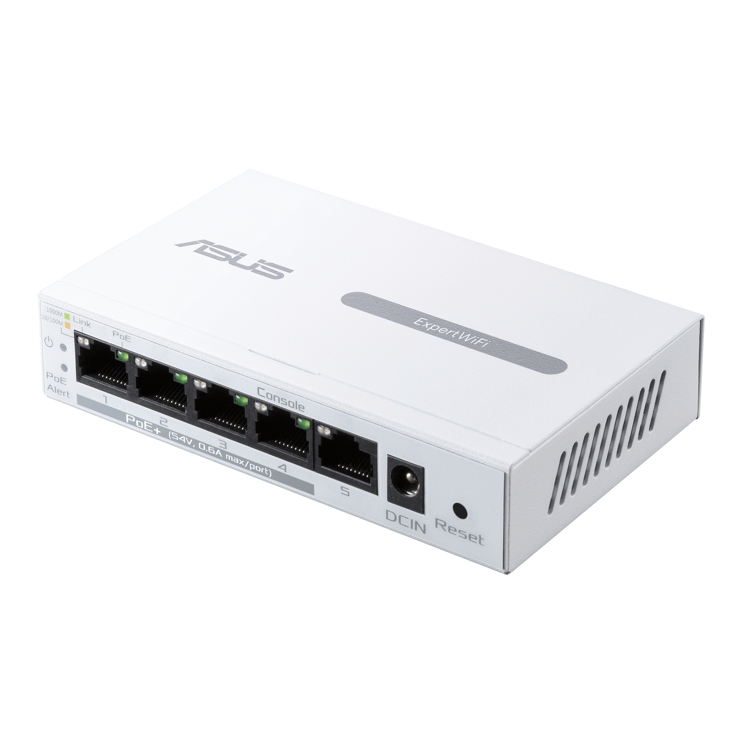 Суич ASUS ExpertWiFi EBP15 5-Port GbE, 4 PoE Ports 5 x 10/100/1000Mbps ports
