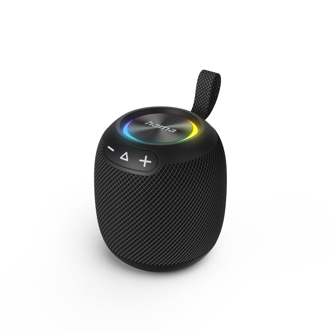 HAMA Блутут колонка "Bomb 3.0" Bluetooth, Waterproof IPX7, LED, 16 W, черна