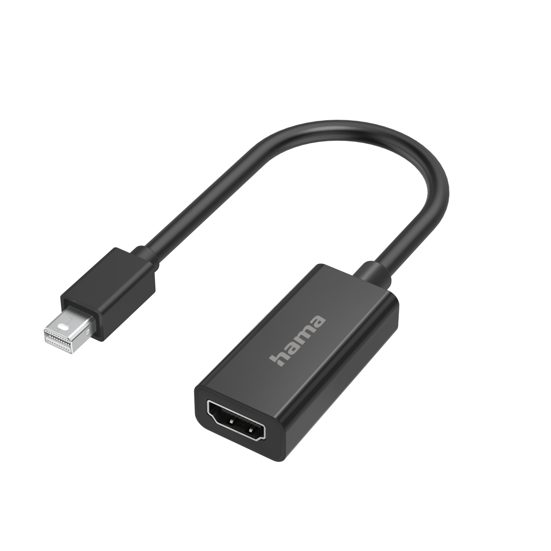 Видео адаптер Hama, Mini DisplayPort - HDMI гнездо, Ultra-HD 4K