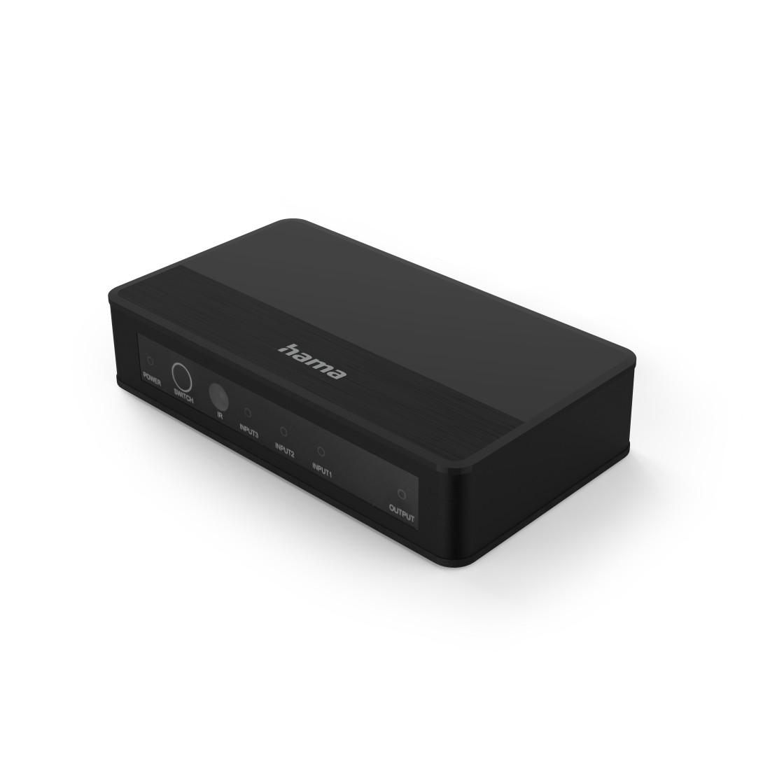 Превключвател / суич HAMA 4K-HDMI 3x1, 121770