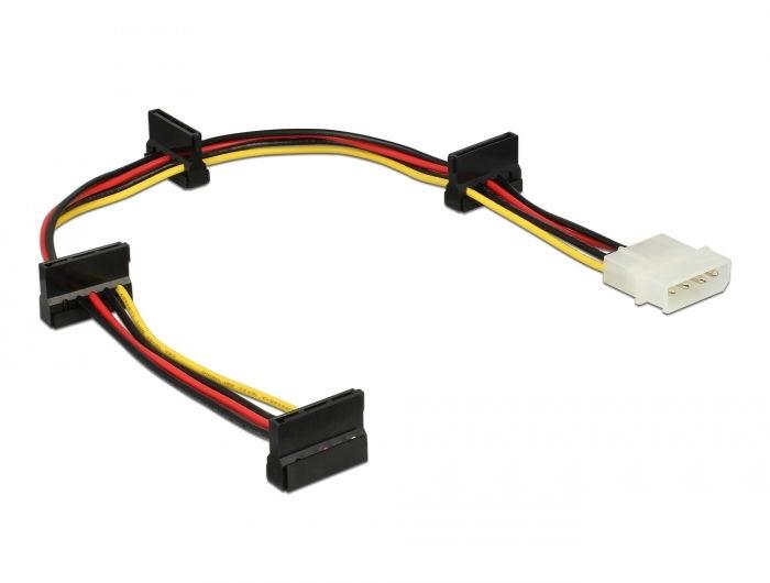 Кабел Power Molex 4 Pin   4 x SATA 15 Pin, 40cm