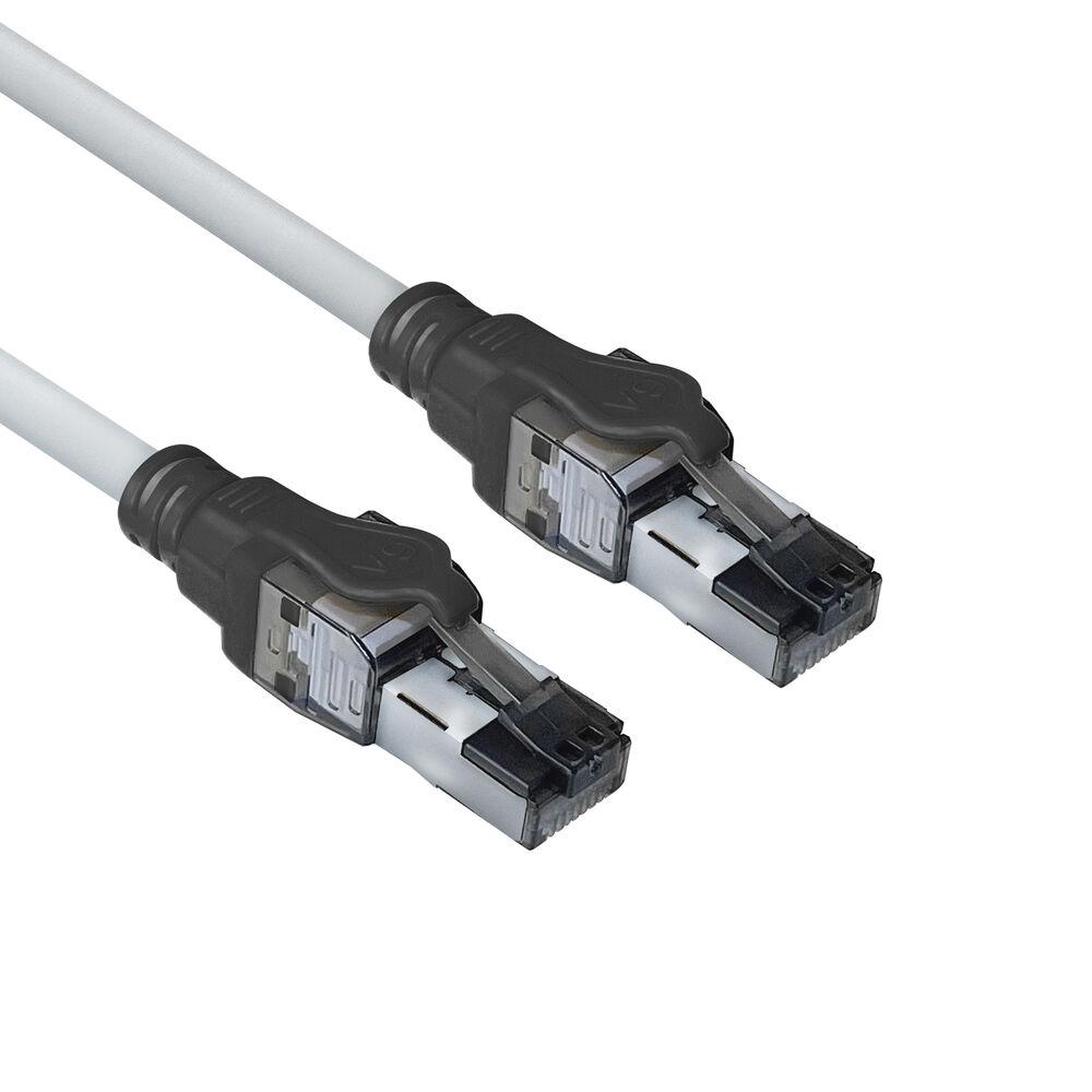 Мрежов пач кабел ACT S/FTP, CAT6A IDC 4PPoE/PoE100W LZSH, 1.5 m