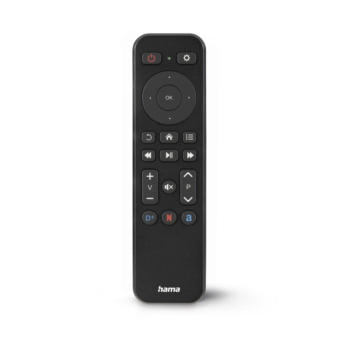 HAMA Дистанционно управление за TV  Netflix, Prime Video, бутони Disney, програмируемо