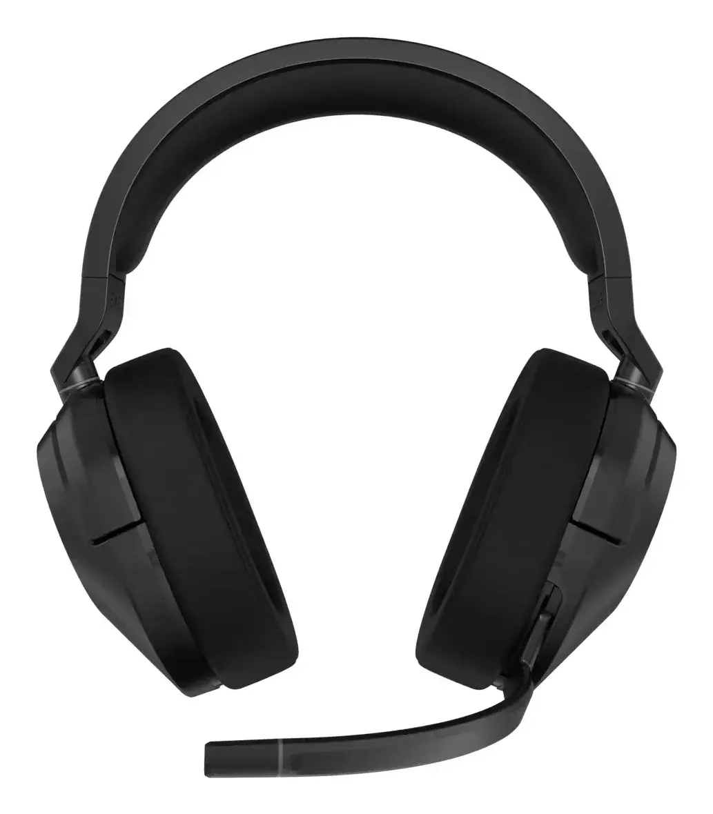 Геймърски слушалки с микрофон Corsair HS55 Carbon безжични и блутут PC/PS5/PS4