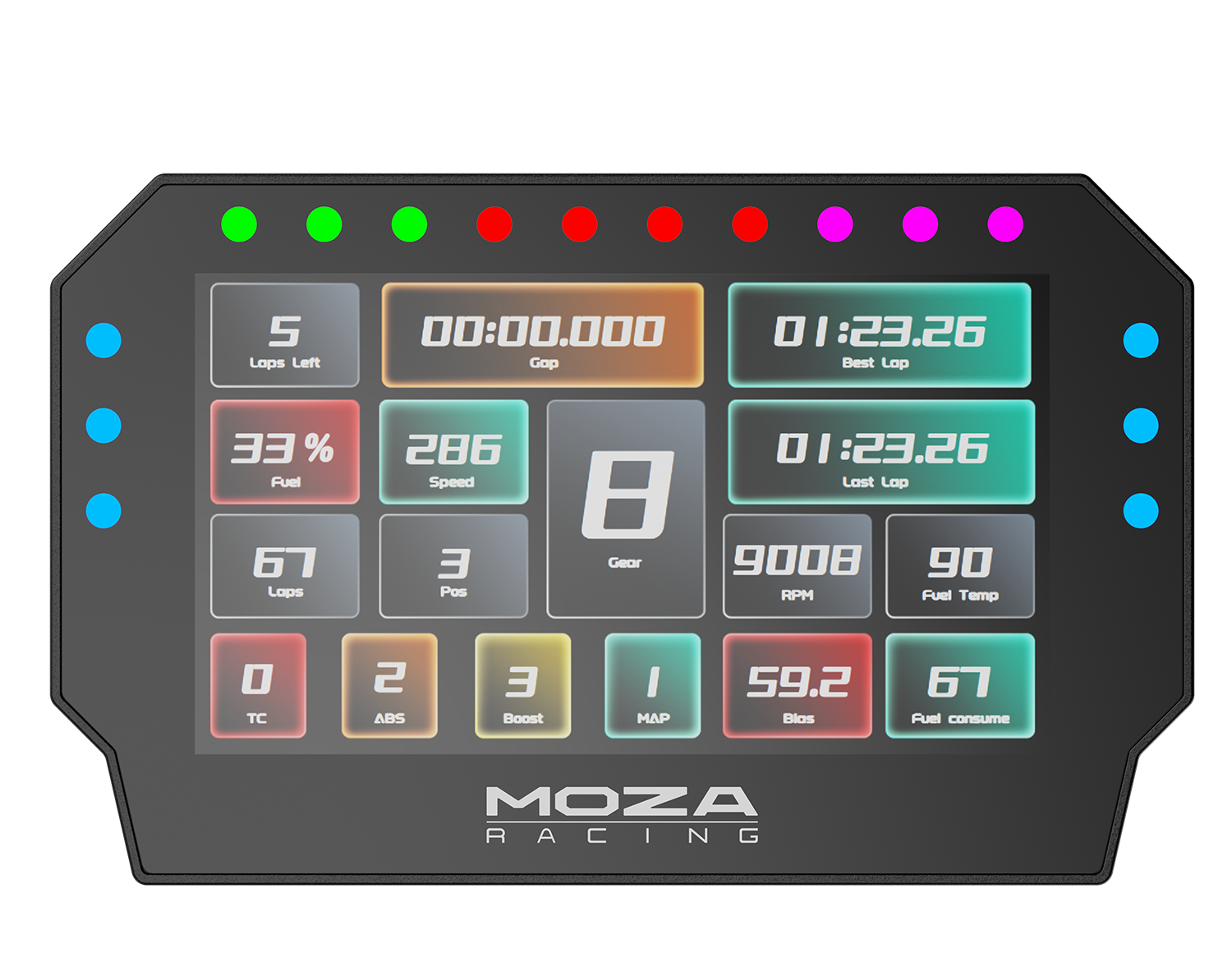 Дигитално табло MOZA CM2 HD Racing Dash