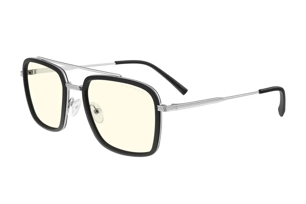 Компютърни очила GUNNAR Baron Silver - Clear