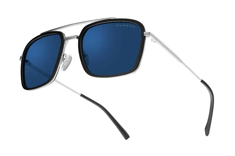 Слънчеви очила GUNNAR Baron Silver - Sunglasses