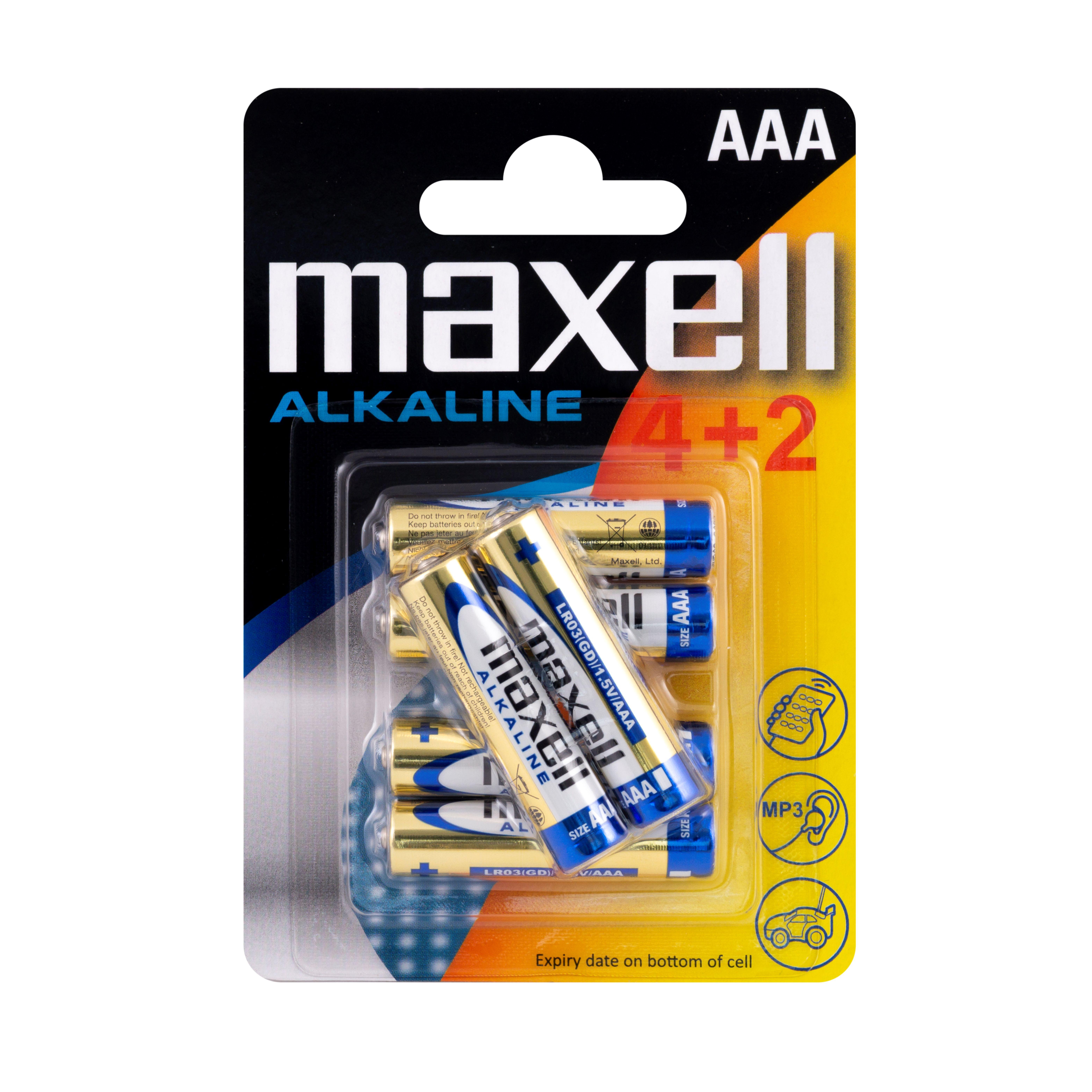 Алкална батерия MAXELL LR03 AAA 1,5V /42 бр. в опаковка