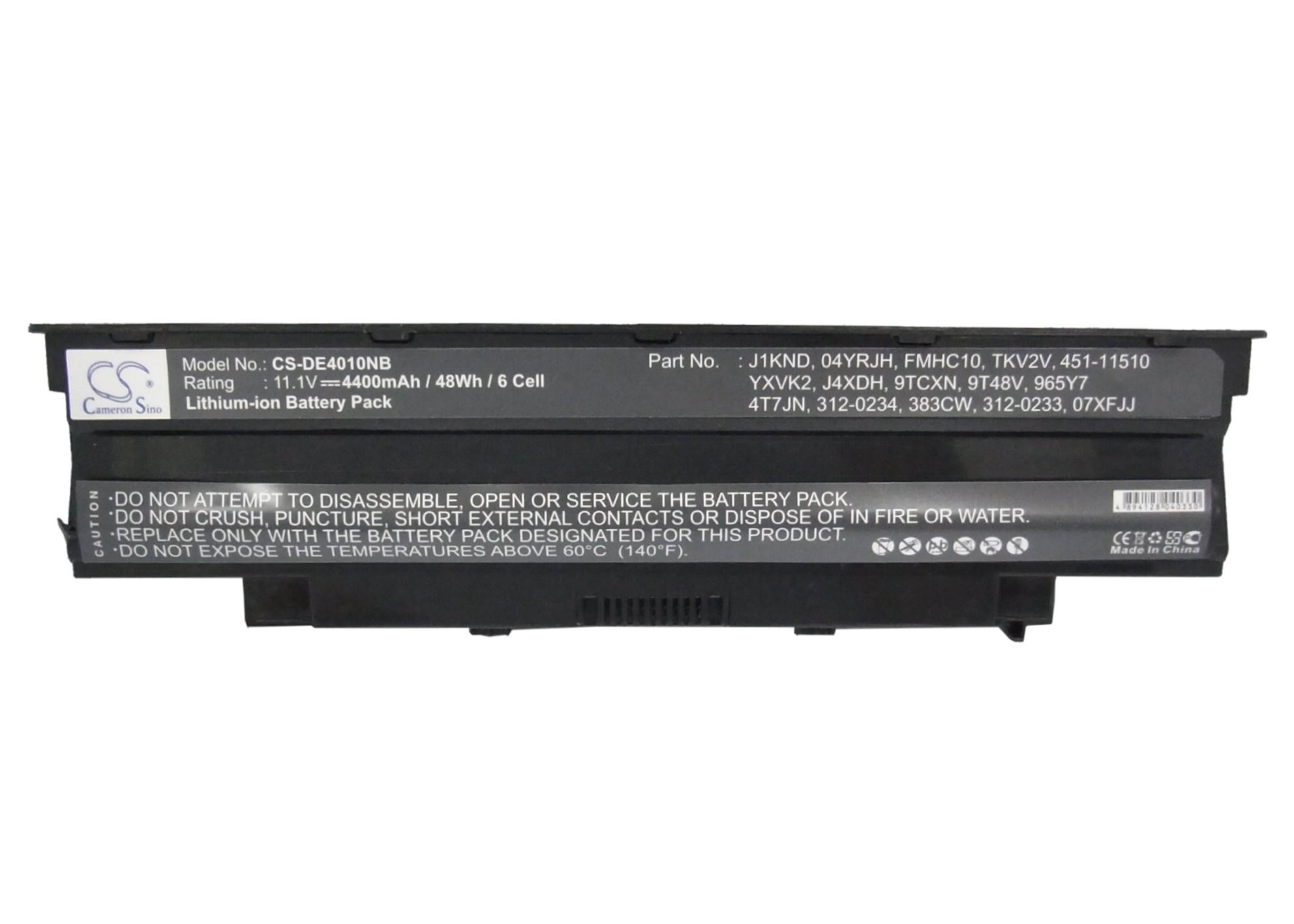 Батерия  за лаптоп Dell Inspiron 15 N5010 15R N5010 N5010 N5110 14R N5110 3550 Vostro 3550 J1KND 11.1V 4400mAh CAMERON SINO