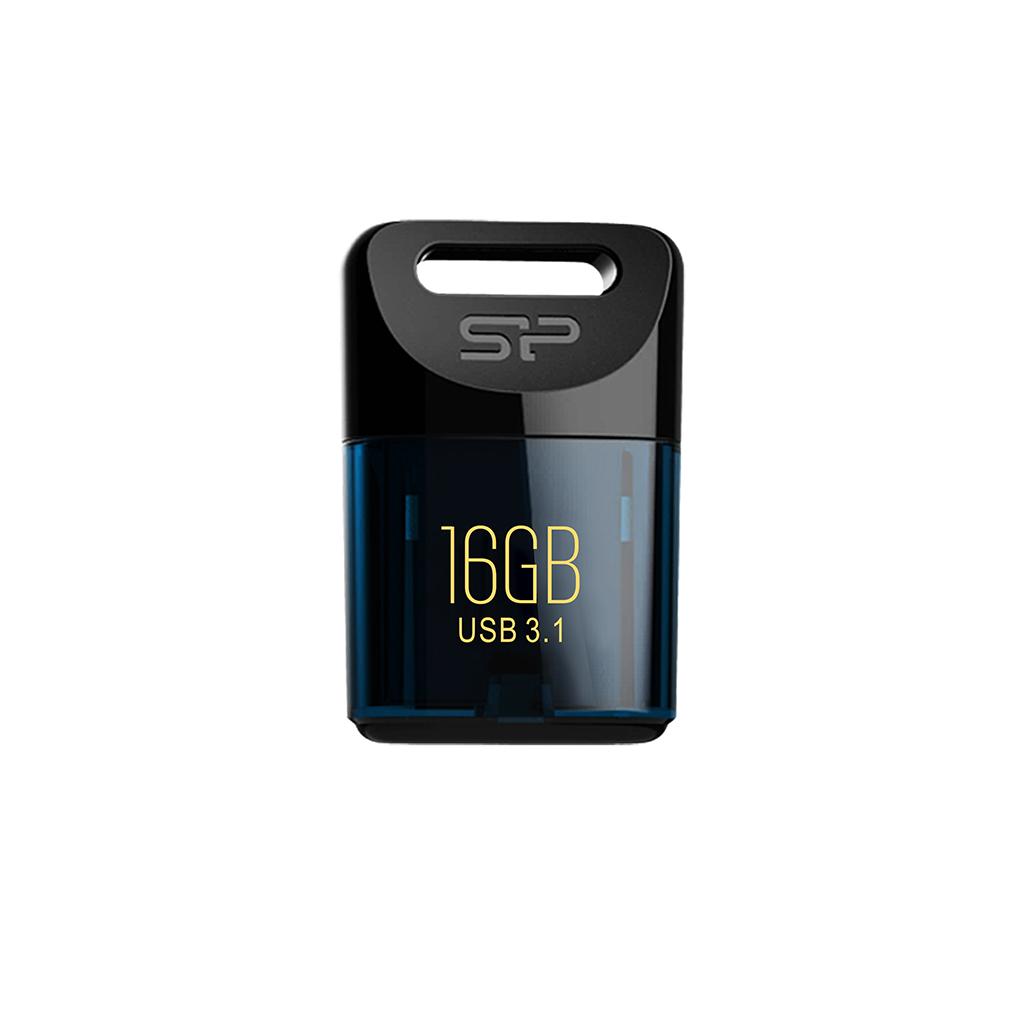 USB памет SILICON POWER Jewel J06 16GB,USB 3.0 тъмно синя