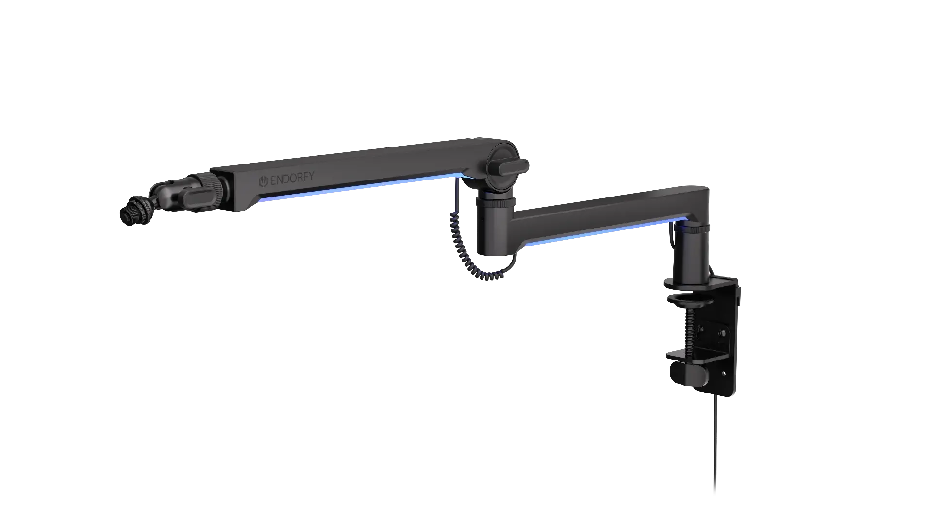 Стойка за микрофон ENDORFY Broadcast Low Profile RGB Boom Arm