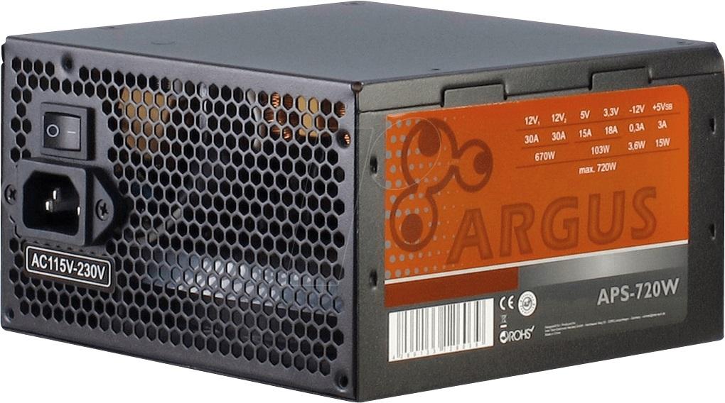 Захранващ блок Inter Tech Argus APS-720W, 720W, ATX, 80