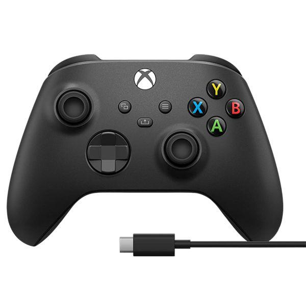 Геймърски контролер Microsoft Xbox  Type-C кабел Black