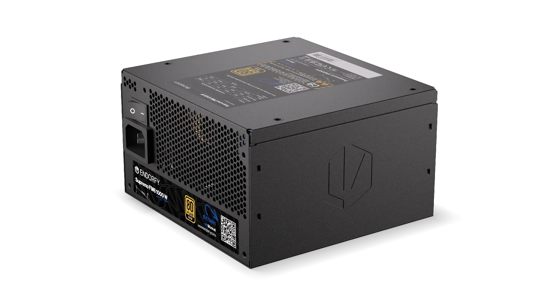 Захранващ блок Endorfy Supremo FM6 1000W 80 Gold, PCIe 5.1 - Fully Modular