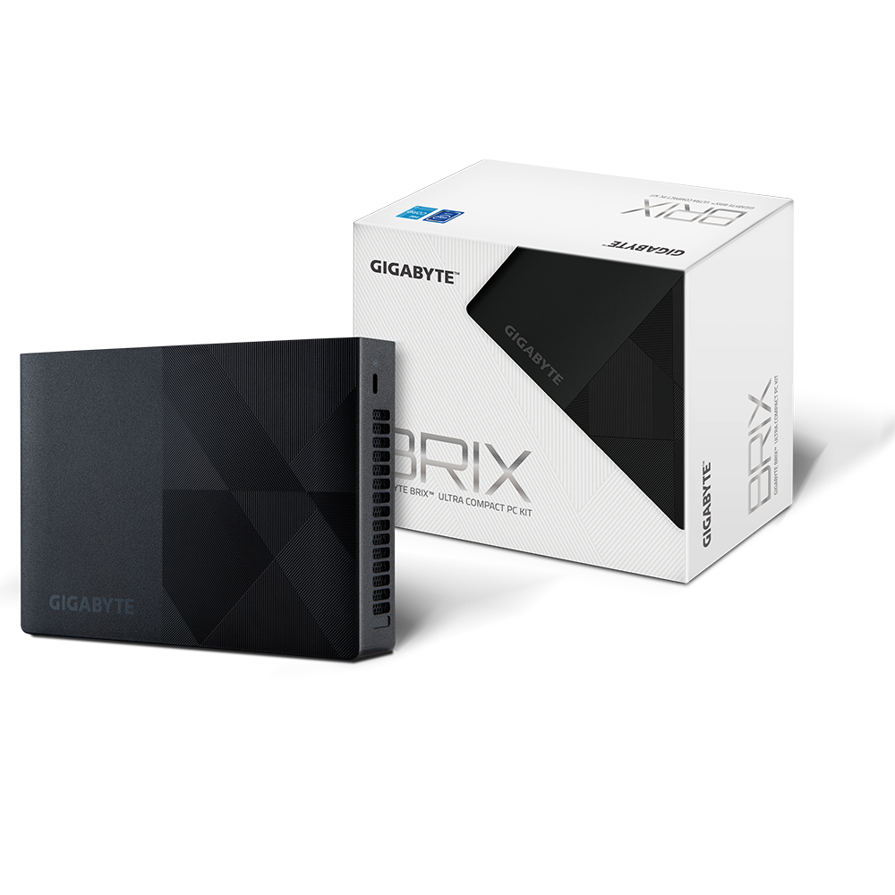 Настолен компютър Gigabyte BNi3-N305, 1 x SO-DIMM DDR4, 2x M.2 SSD, WI-FI 6E  BT 5.2