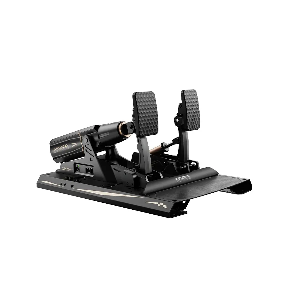 MOZA mBooster Active Pedal Set - CRP2 Throttle
