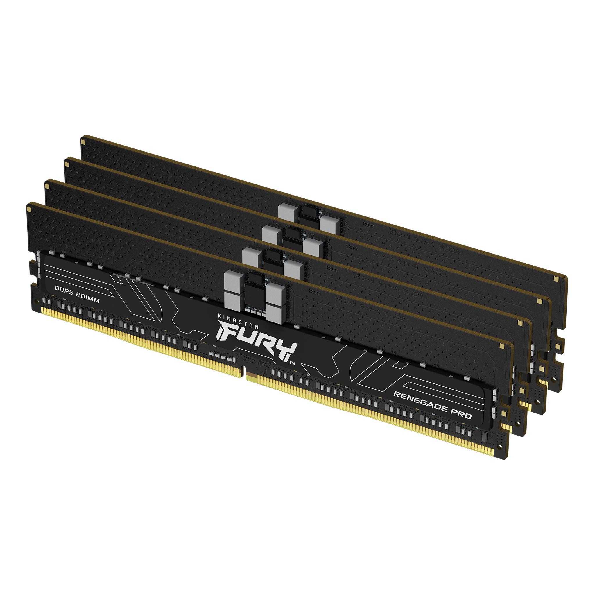 Kingston FURY Renegade Pro 128GB(4x32GB) DDR5 5600MHz CL28 RDIMM - KF556R28RBE2K4-128