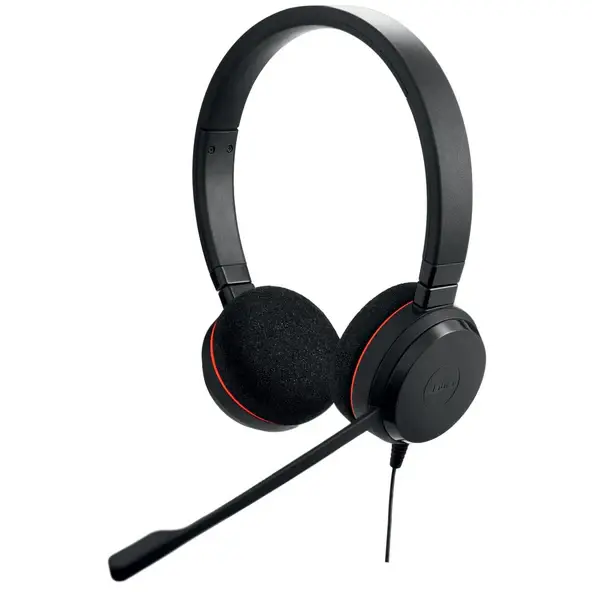 Слушалки с микрофон Jabra Evolve 20 MS Stereo USB-C/А Adapter