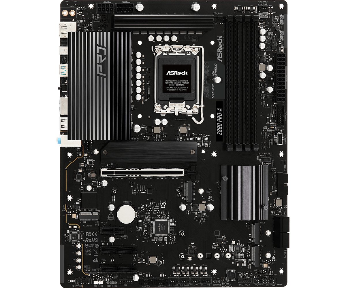 Дънна платка ASRock Z890 PRO-A LGA 1851