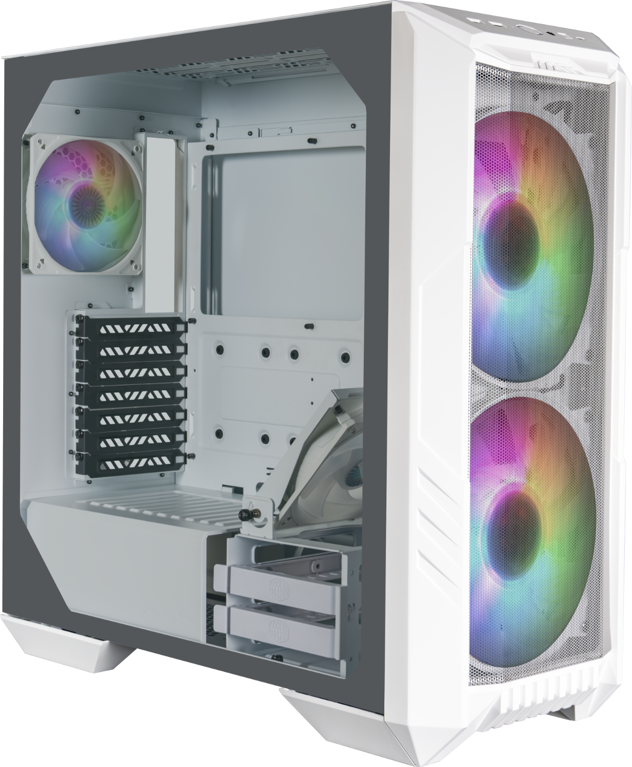 Кутия Cooler Master HAF 500 - Бяла