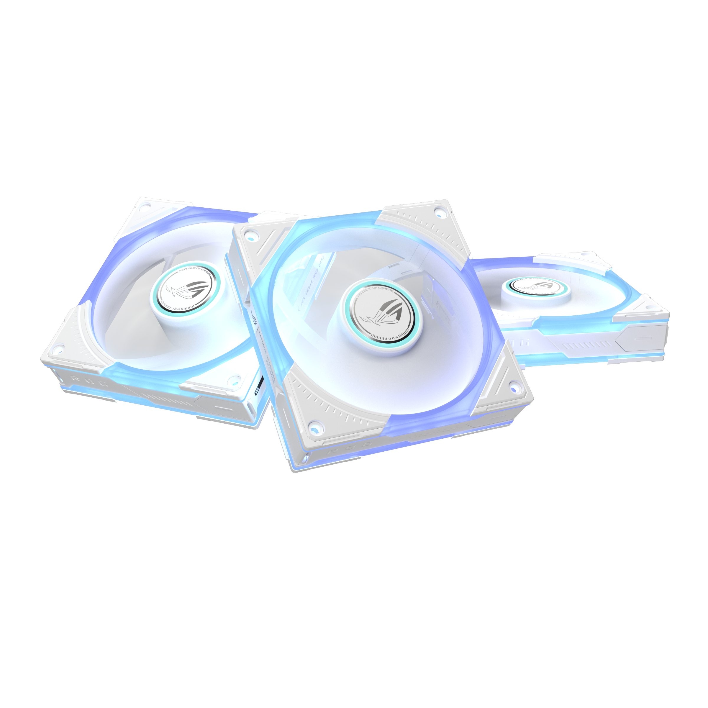 Комплект Вентилатори 3в1 ASUS ROG Eurux GR120 ARGB Reverse White Edition