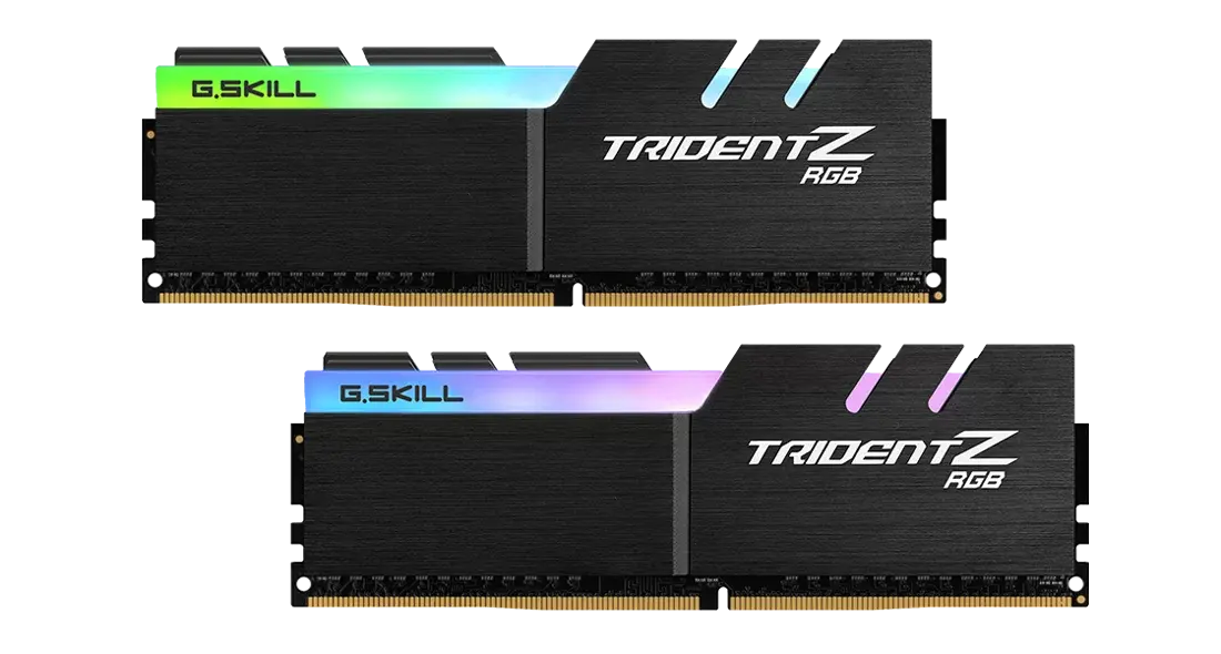Памет G.SKILL Trident Z RGB 32GB(2x16GB) DDR4 3200MHz CL16 - F4-3200C16D-32GTZRX