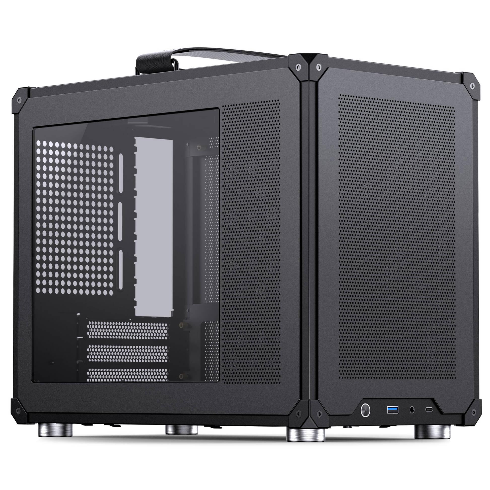 Кутия Jonsbo C6 MAX Micro-ATX - Black