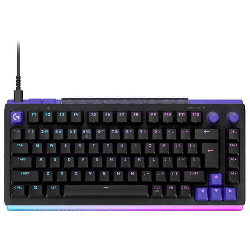 Геймърска механична клавиатура Logitech G512 X 75 - Dual Swap Analog/Mechanical Switch - Black
