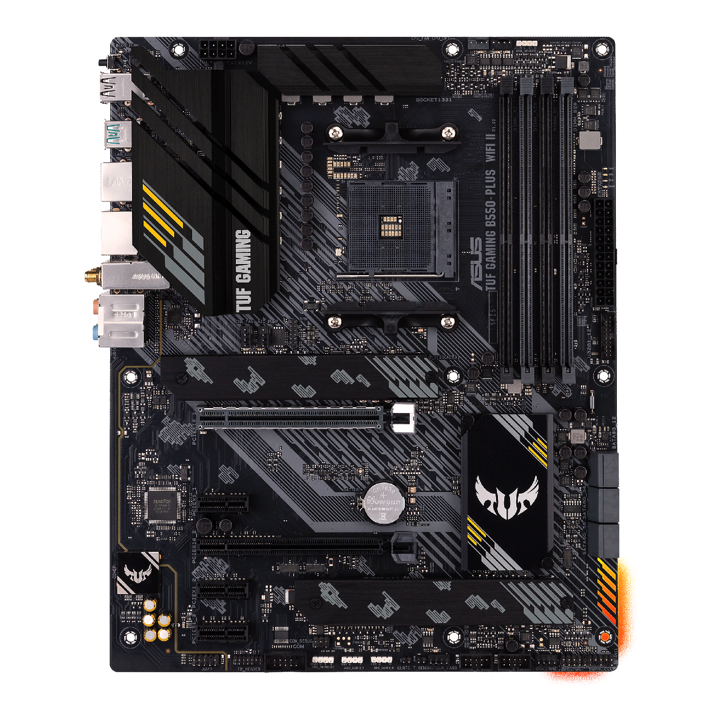 Дънна платка ASUS TUF GAMING B550-PLUS WIFI II socket AM4