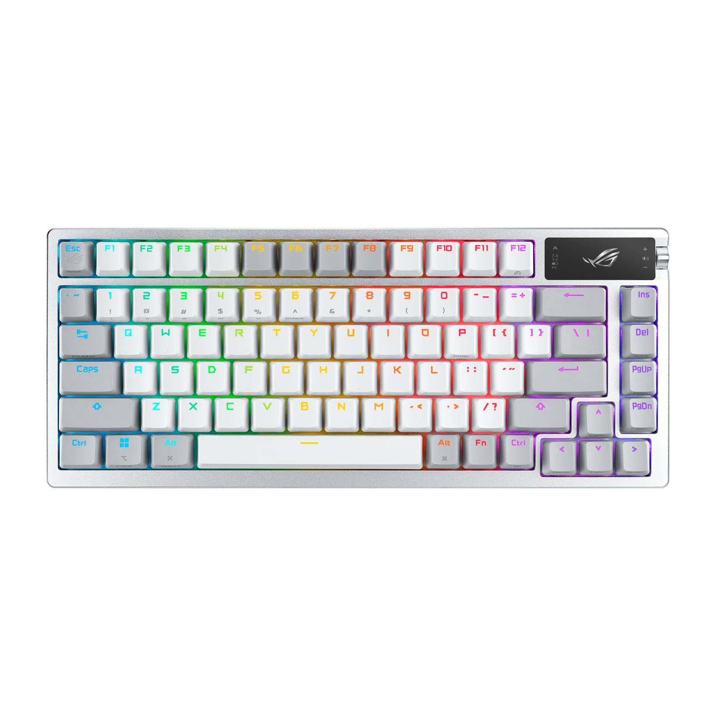 Геймърска безжична Клавиатура ASUS ROG Azoth - ROG NX Mechanical Switch Snow