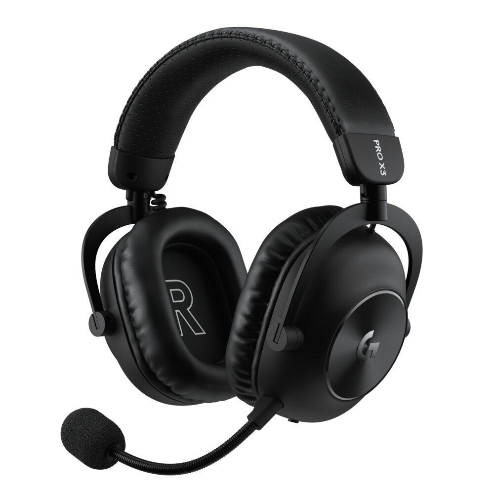 Безжични Геймърски слушалки Logitech PRO X3 Lightspeed - Черни