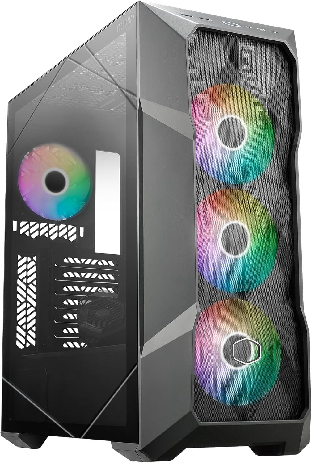Кутия Cooler Master TD500 Max  850W Gold, 360 AIO Cooler