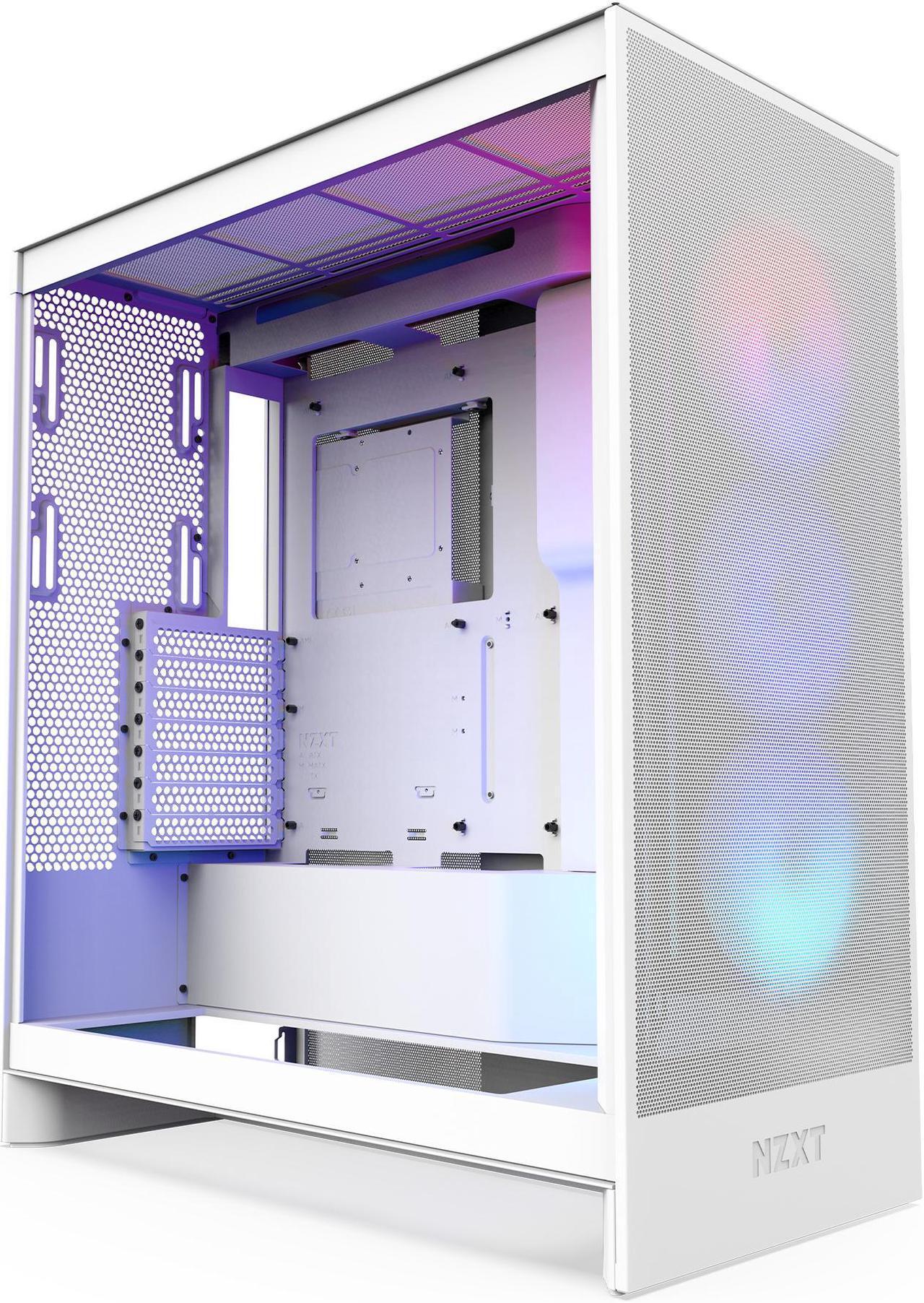 Кутия NZXT H7 Flow RGB 2024 Edition - White