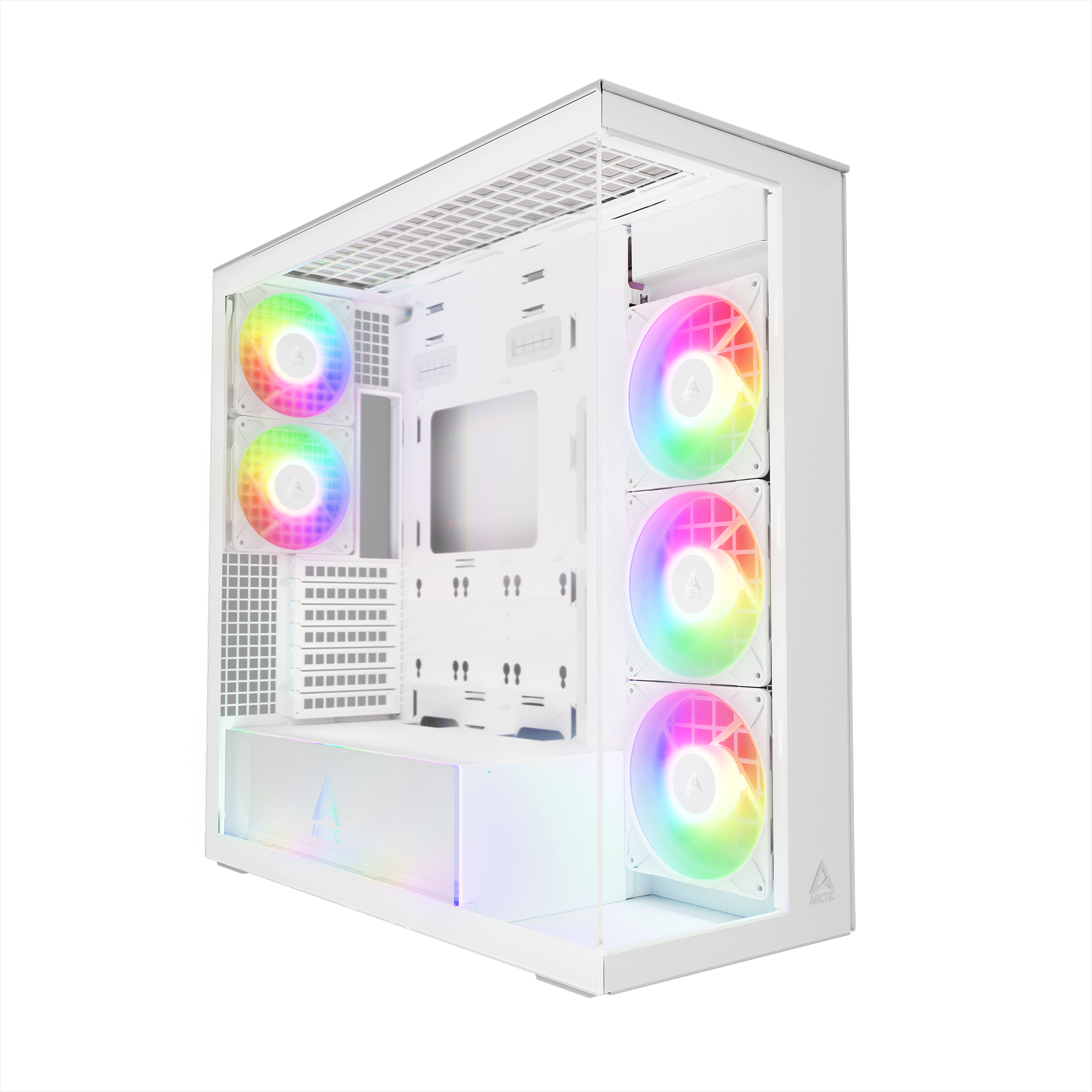 Кутия за компютър Arctic Xtender - White Mid-Tower