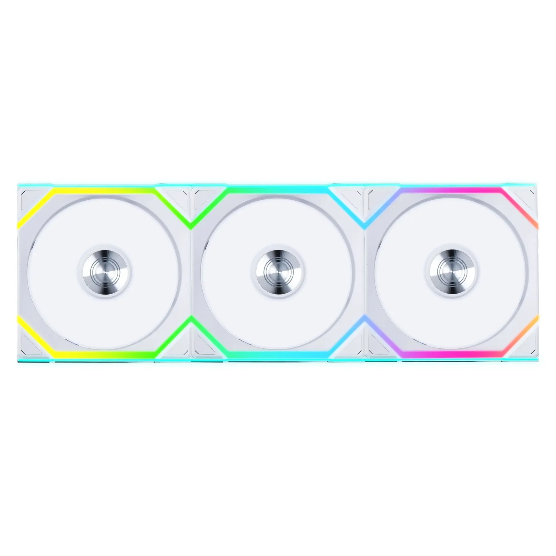 Вентилатори 3бр Lian Li UNI FAN SL Wireless ARGB PWM - 120 mm Бели  Контролер