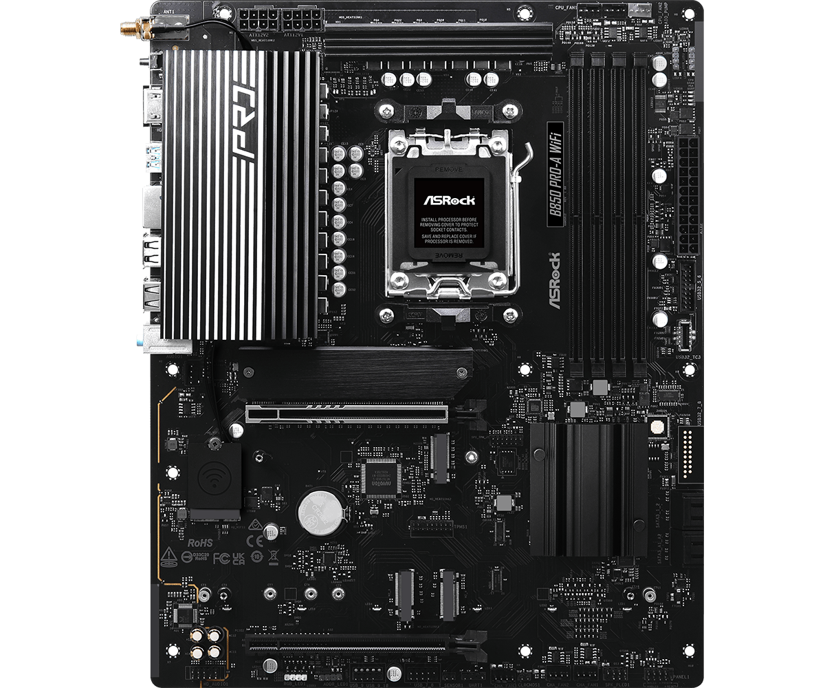 Дънна платка ASRock B850 PRO-A WIFI socket AM5