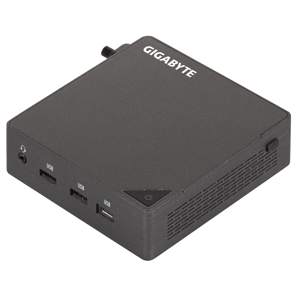 Мини компютър Gigabyte BRIX BRU7-255H, Intel Core Ultra 7 255H, 2 x SO-DIMM DDR5, 2 x M.2 SSD, Wi-Fi 7  BT 5.4