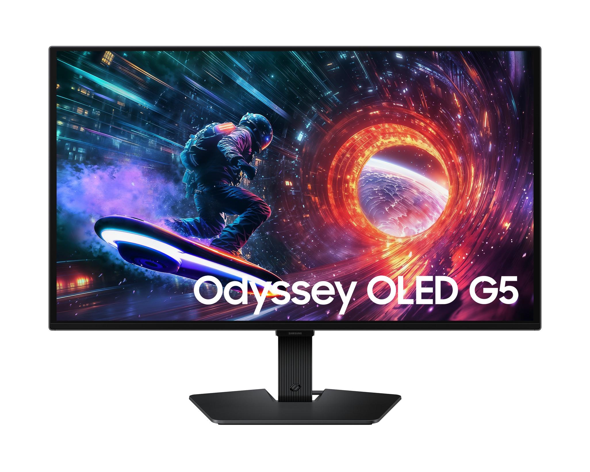 Монитор SAMSUNG Odyssey OLED G5 G50SF - 27" QD-OLED WQHD(2560x1440) 180Hz, 0.03ms